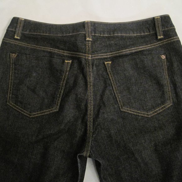DKNY Women’s Straight Leg Dark Denim Jeans - Size 14X32 - Picture 5 of 10